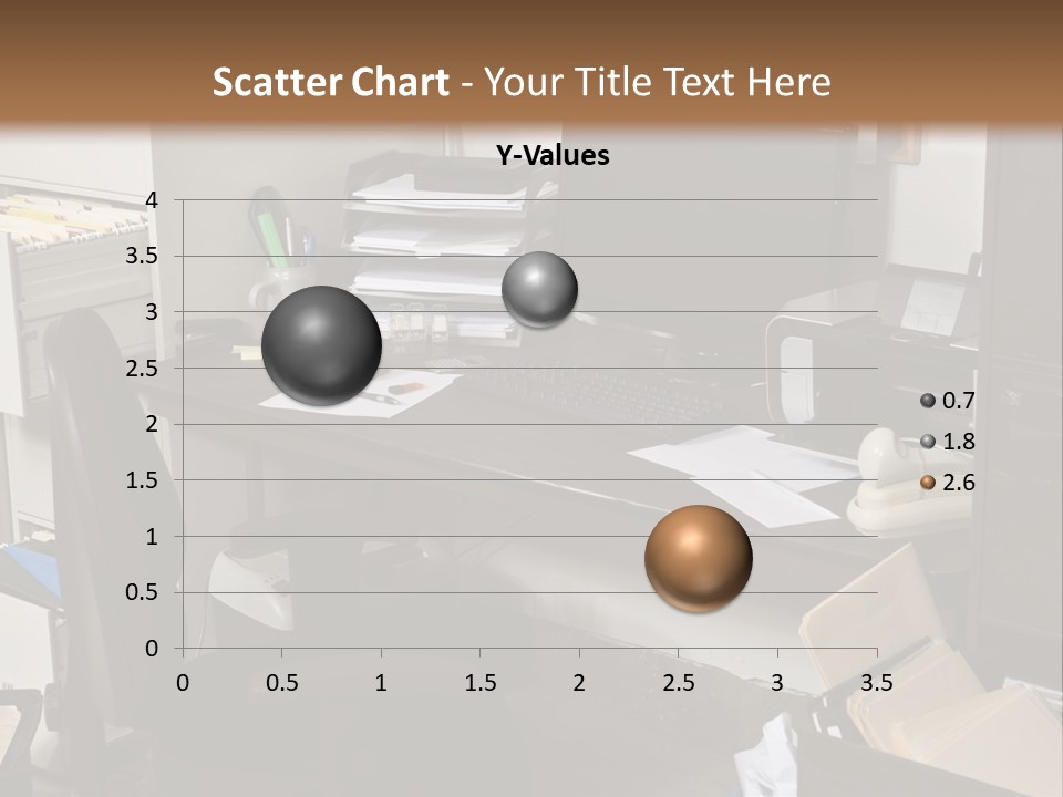 Computer Room Folders PowerPoint Template