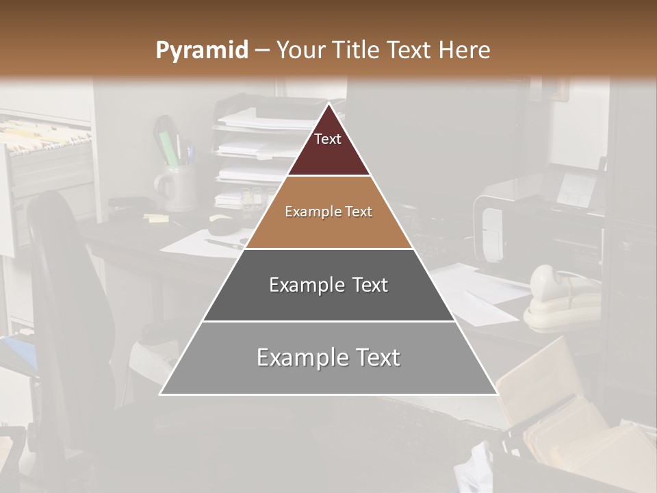 Computer Room Folders PowerPoint Template