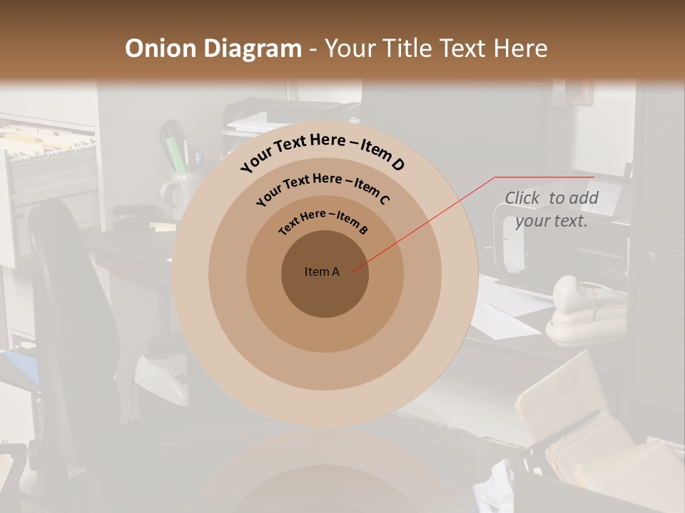 Computer Room Folders PowerPoint Template