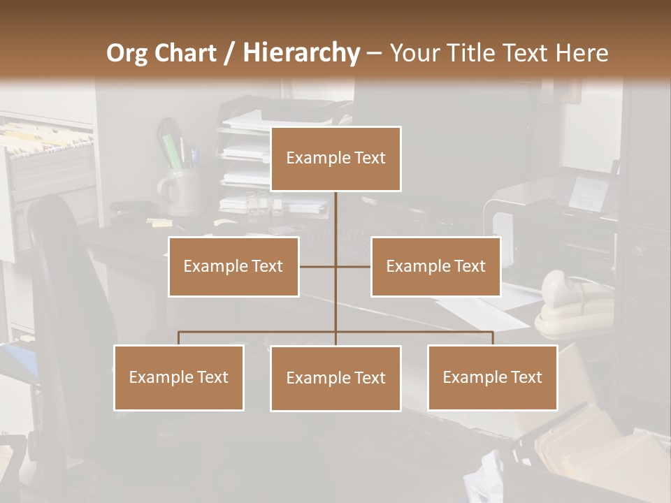 Computer Room Folders PowerPoint Template