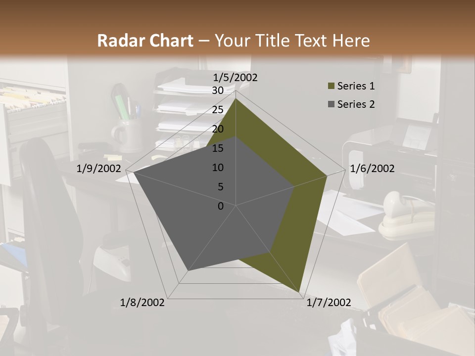 Computer Room Folders PowerPoint Template