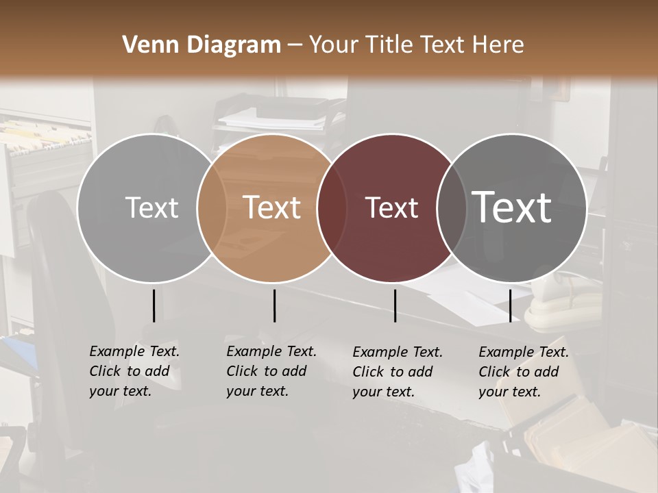 Computer Room Folders PowerPoint Template