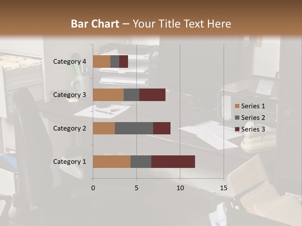 Computer Room Folders PowerPoint Template