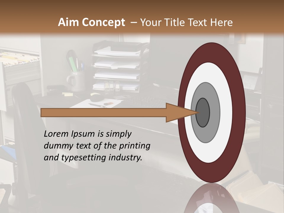 Computer Room Folders PowerPoint Template