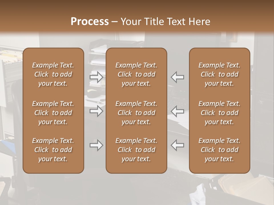 Computer Room Folders PowerPoint Template