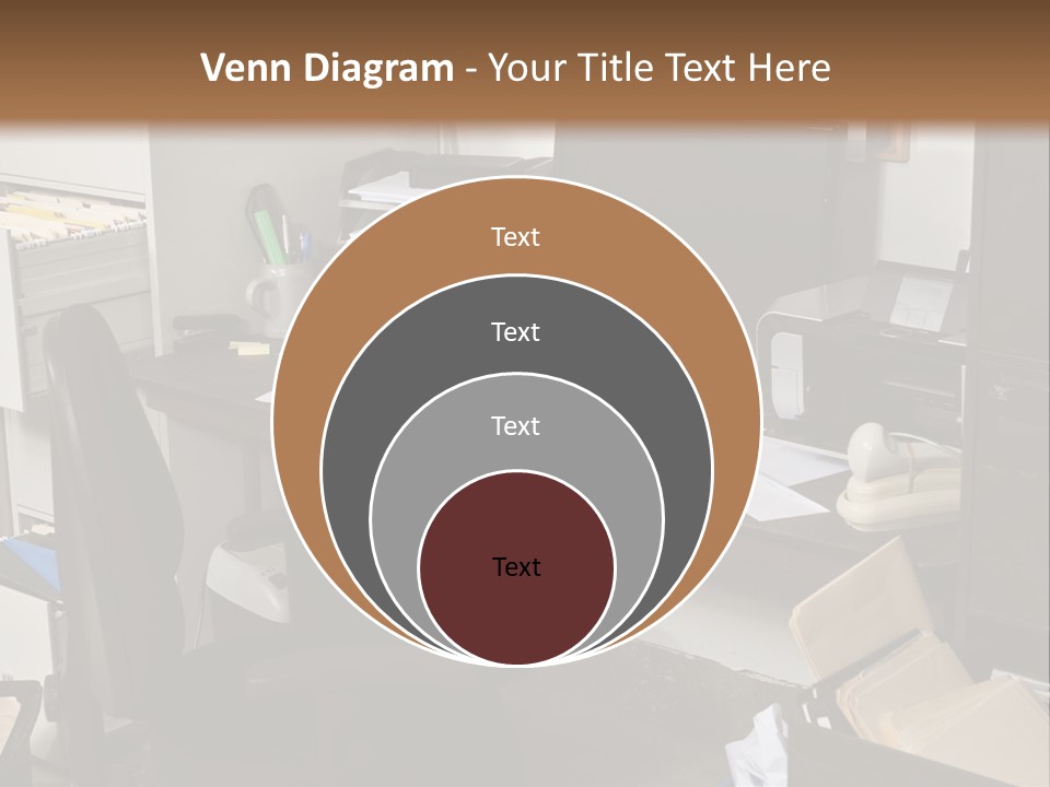 Computer Room Folders PowerPoint Template