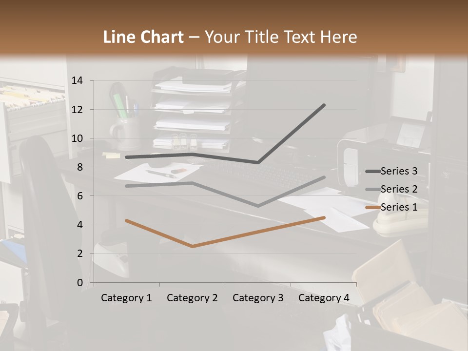 Computer Room Folders PowerPoint Template