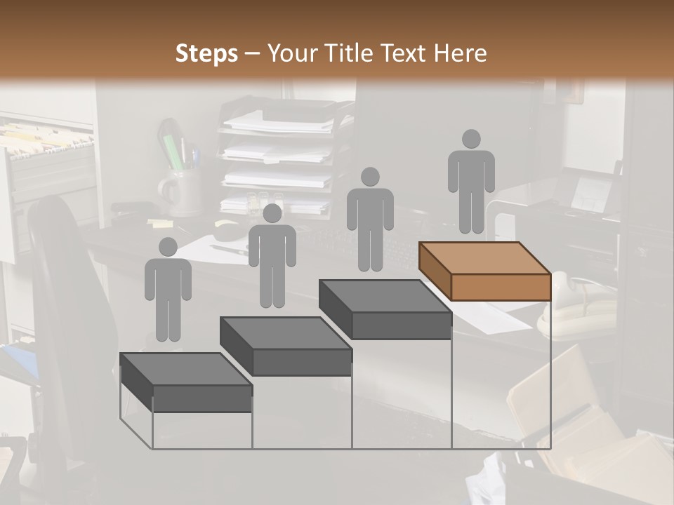 Computer Room Folders PowerPoint Template