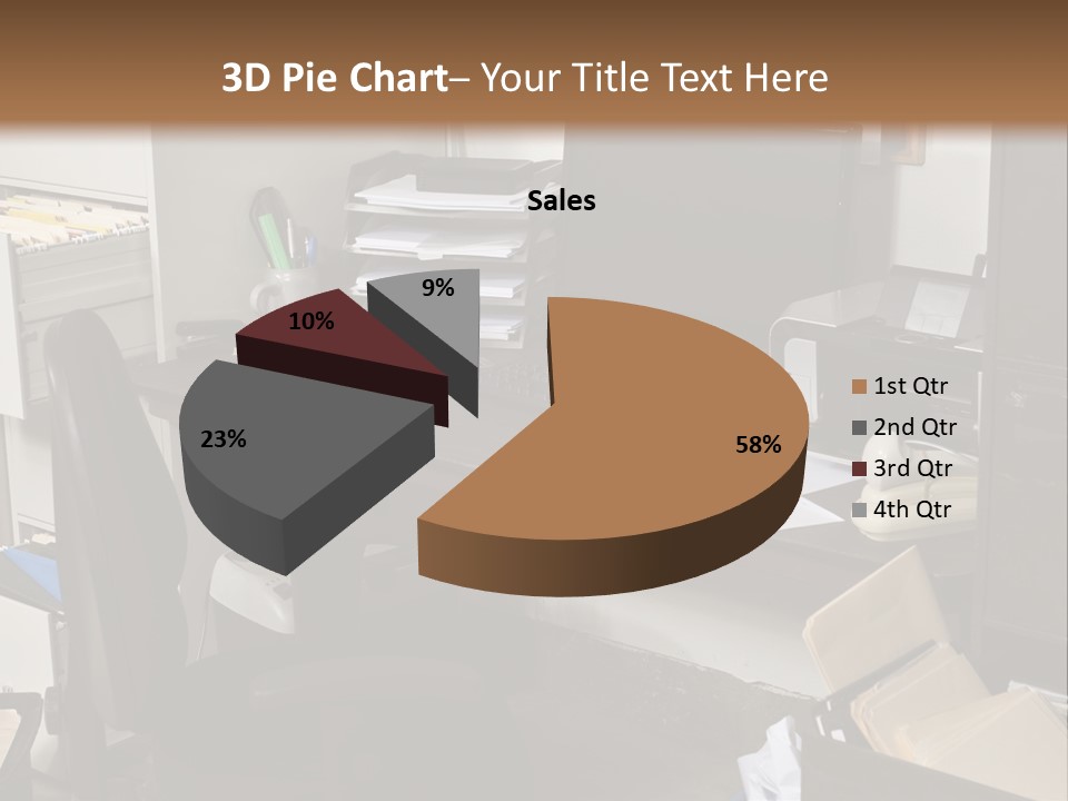 Computer Room Folders PowerPoint Template