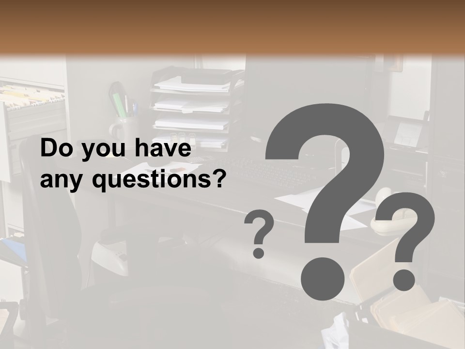 Computer Room Folders PowerPoint Template