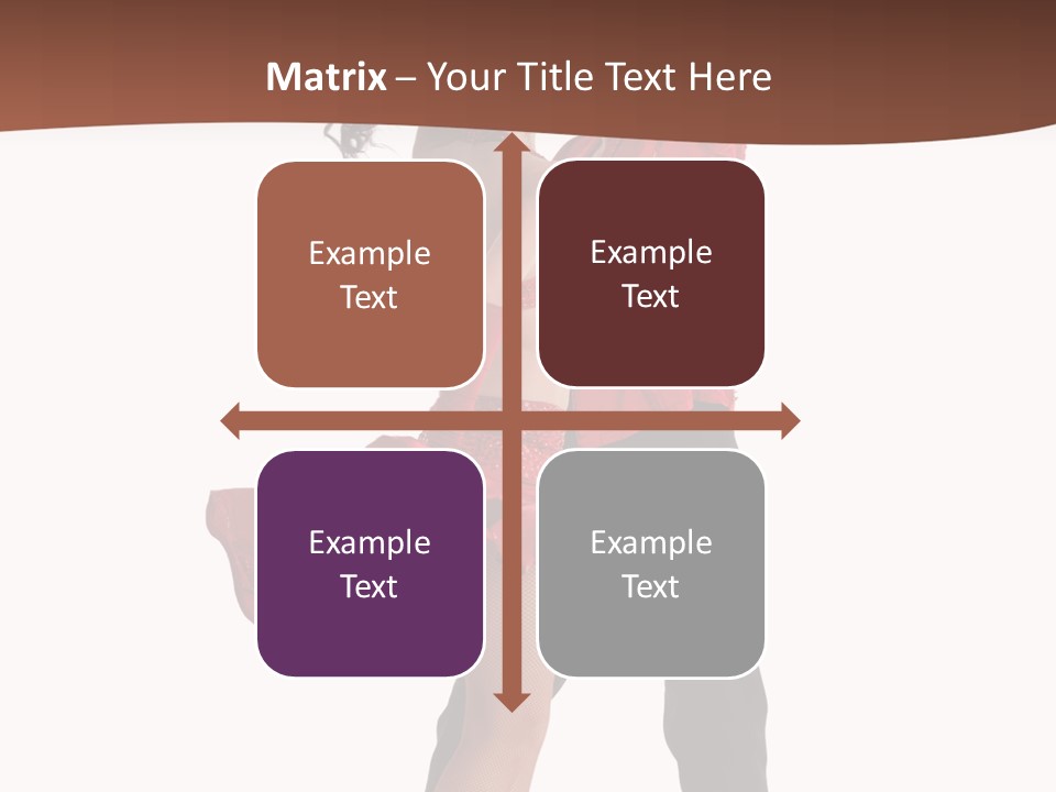 Suit Red Disco PowerPoint Template