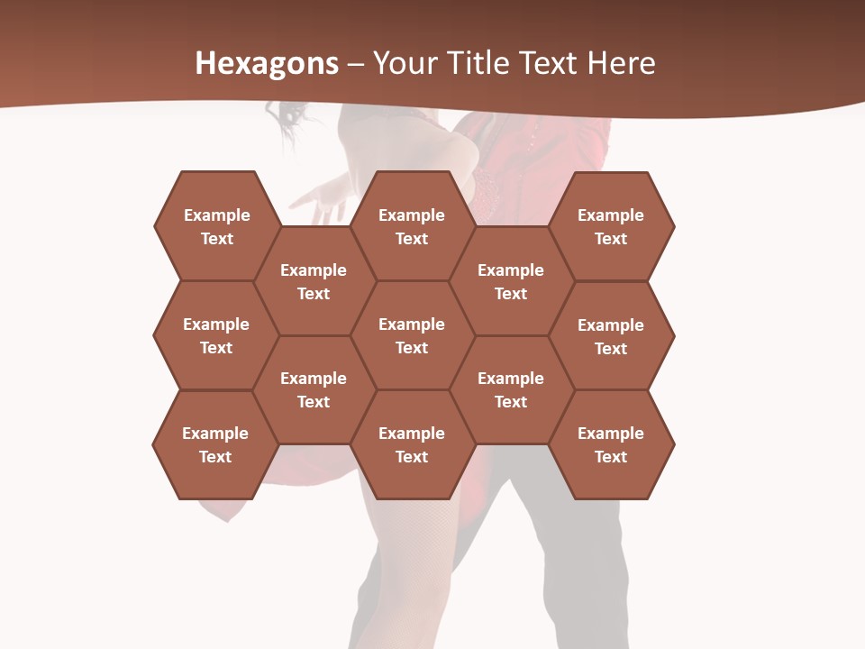 Suit Red Disco PowerPoint Template