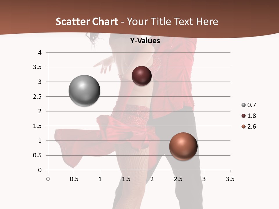 Suit Red Disco PowerPoint Template