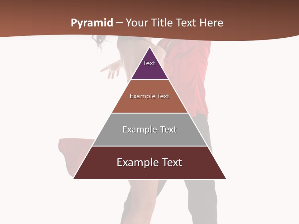 Suit Red Disco PowerPoint Template