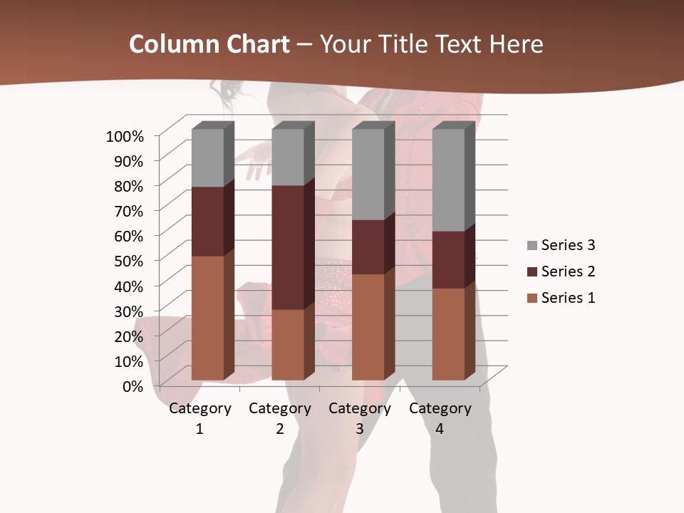 Suit Red Disco PowerPoint Template