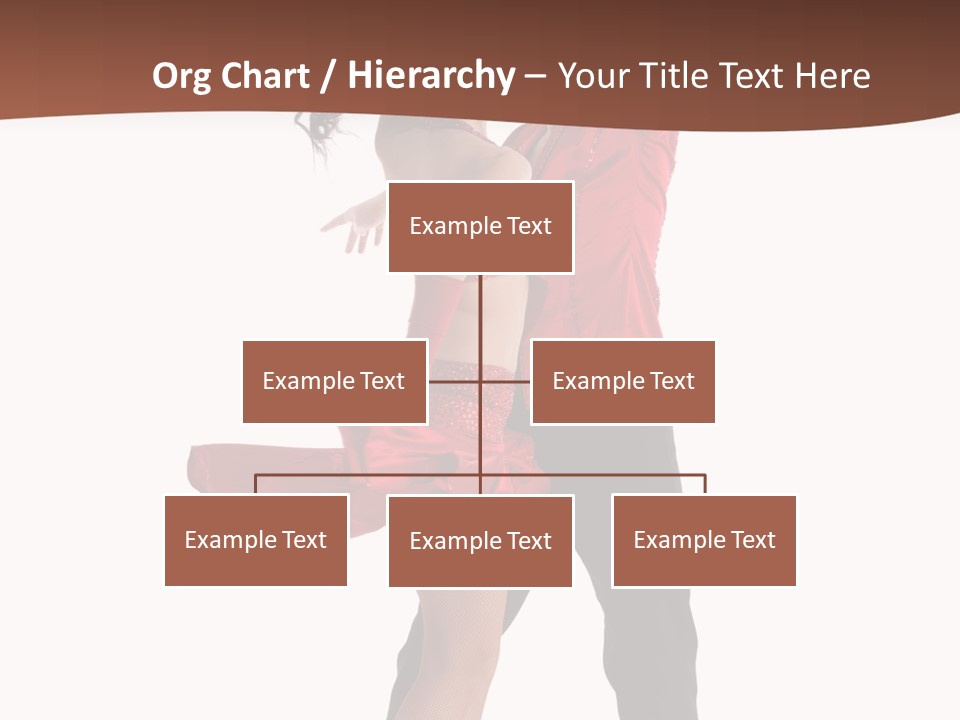 Suit Red Disco PowerPoint Template