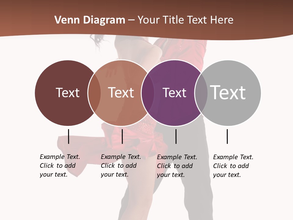 Suit Red Disco PowerPoint Template