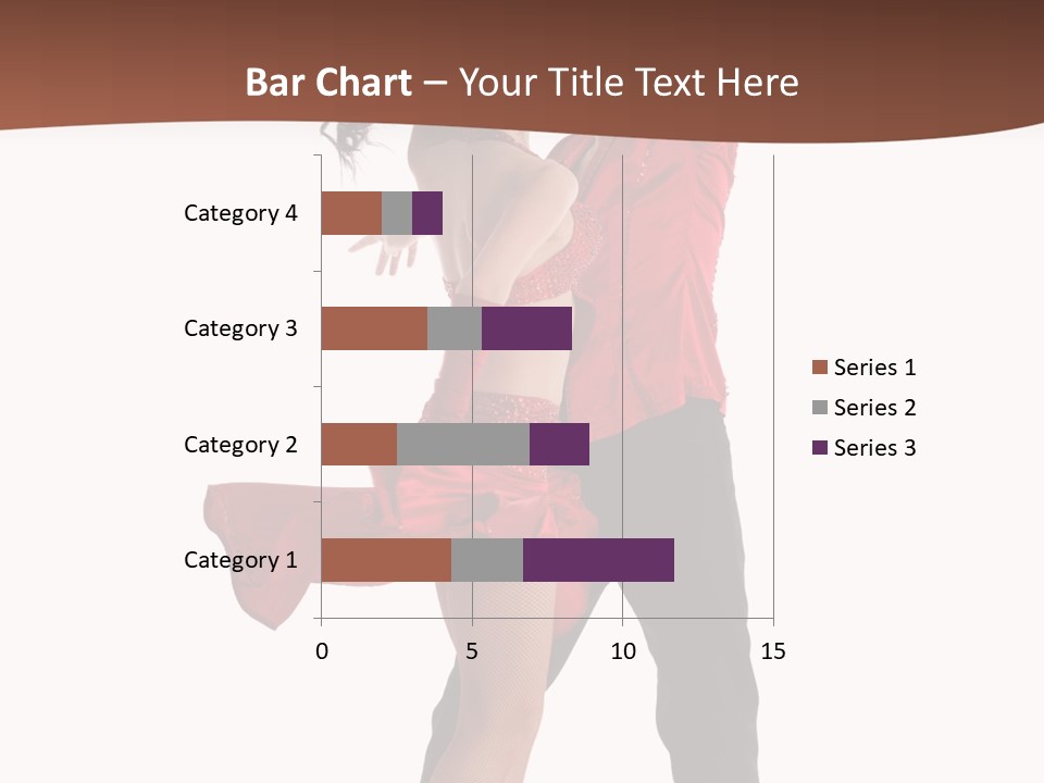 Suit Red Disco PowerPoint Template