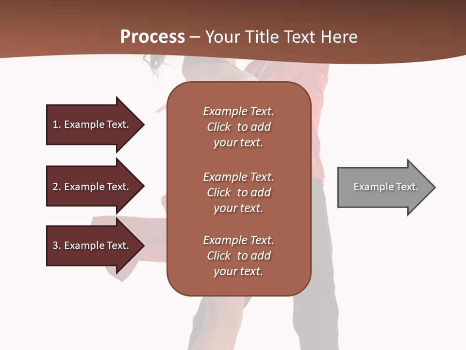 Suit Red Disco PowerPoint Template