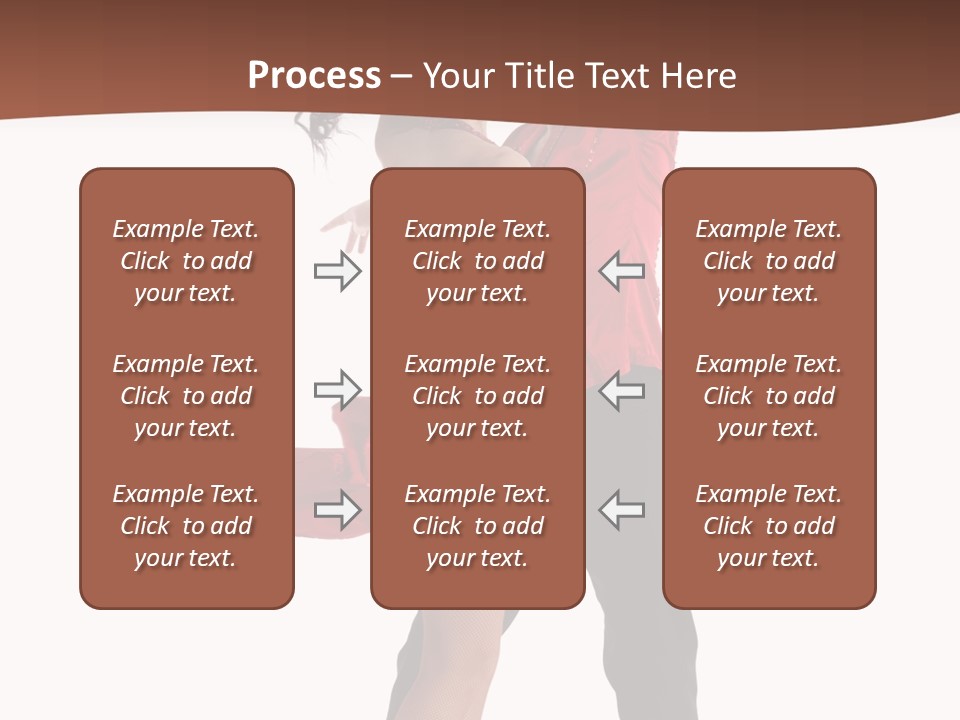 Suit Red Disco PowerPoint Template