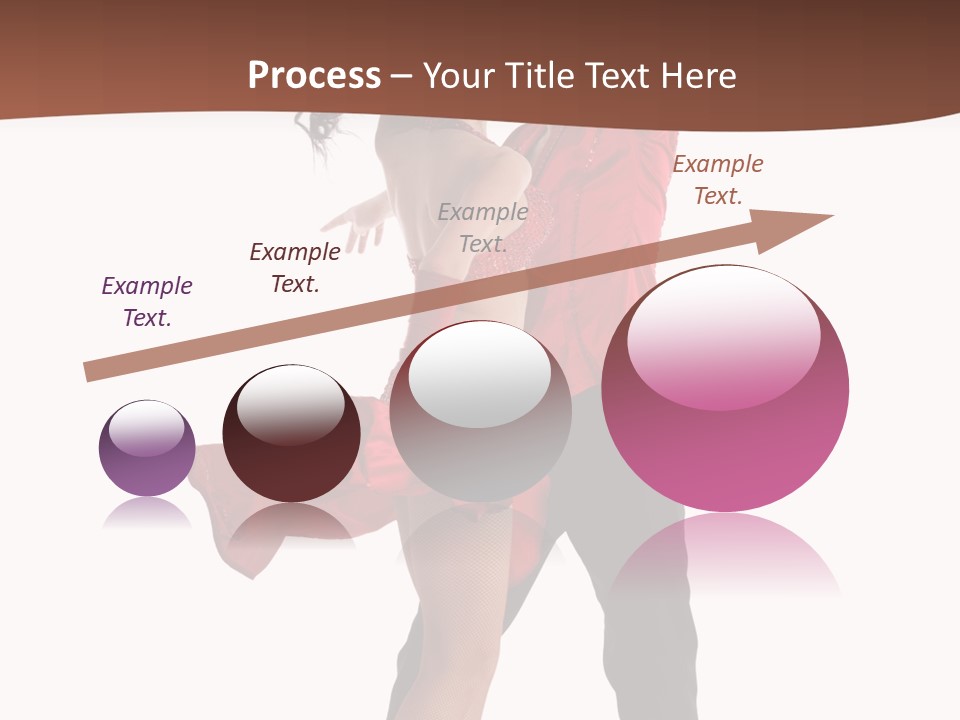 Suit Red Disco PowerPoint Template