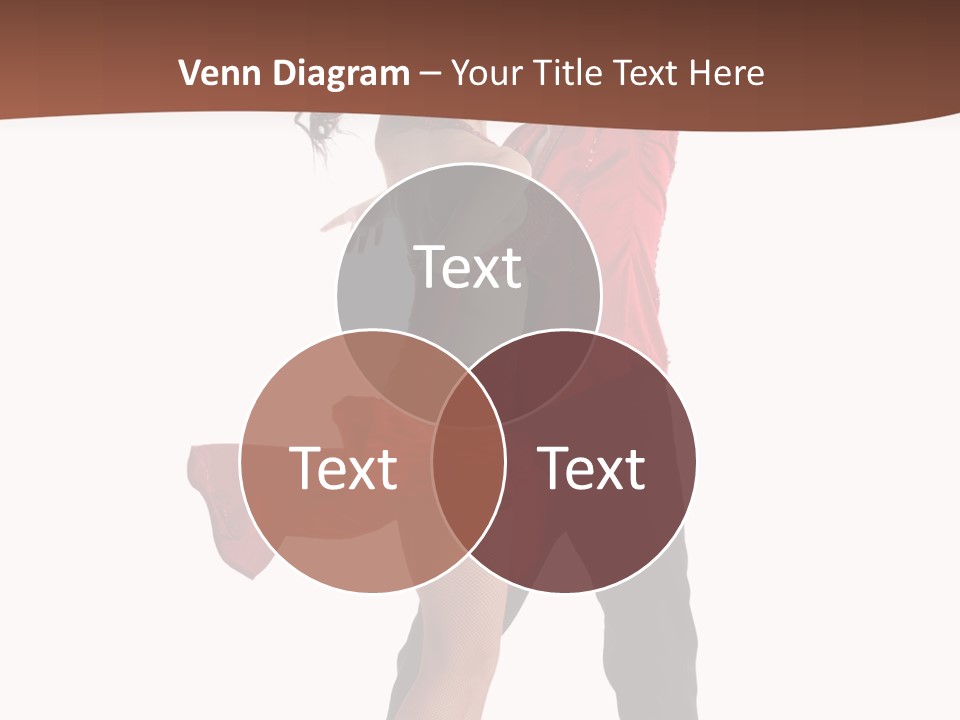 Suit Red Disco PowerPoint Template