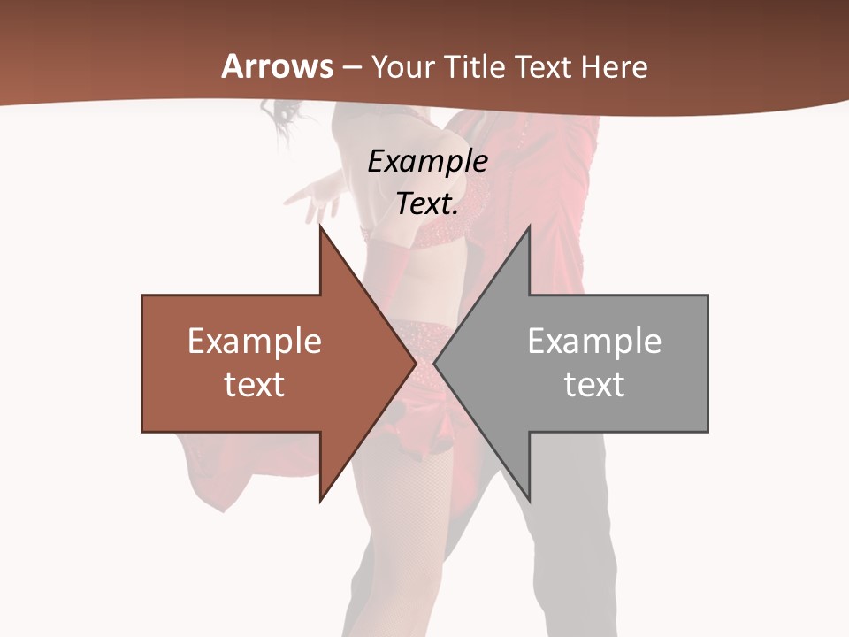 Suit Red Disco PowerPoint Template