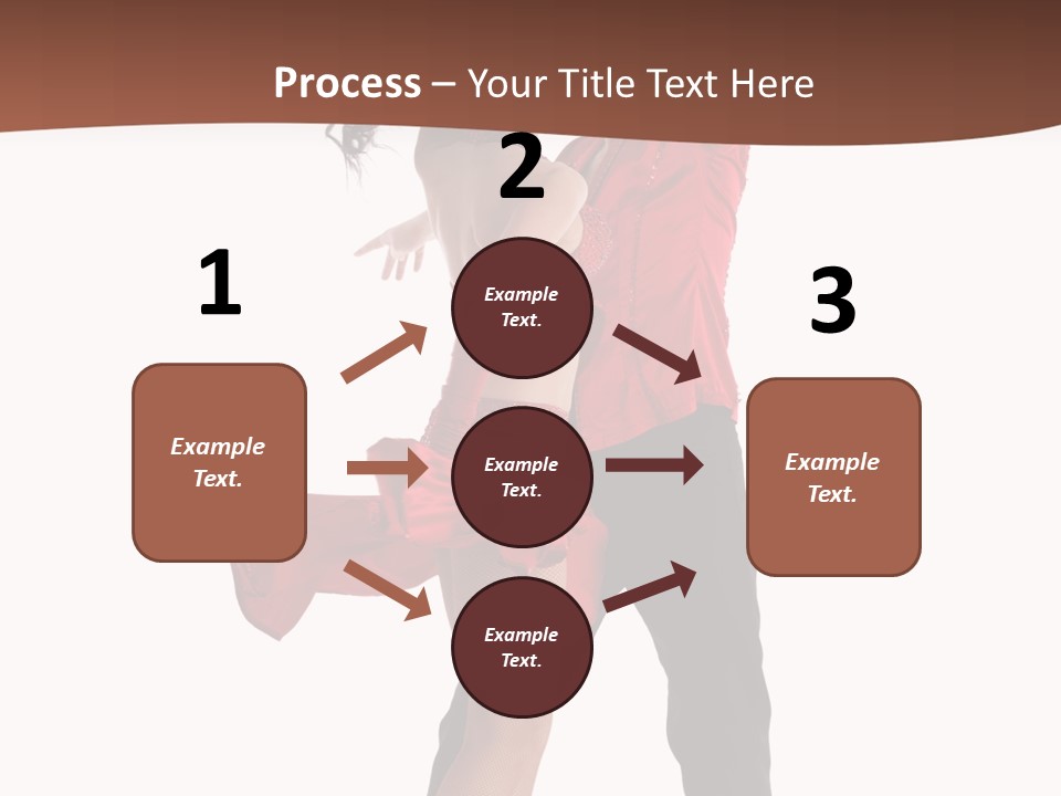 Suit Red Disco PowerPoint Template