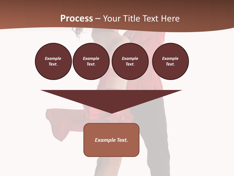 Suit Red Disco PowerPoint Template