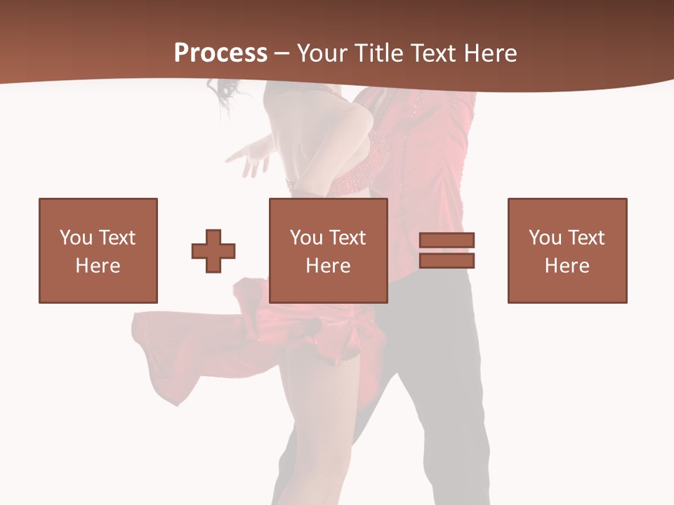 Suit Red Disco PowerPoint Template