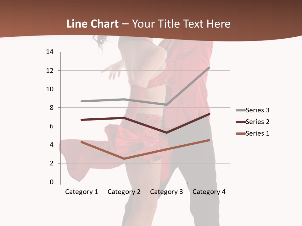 Suit Red Disco PowerPoint Template