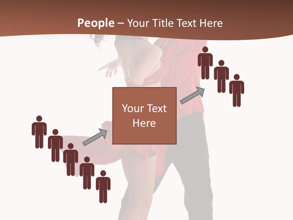 Suit Red Disco PowerPoint Template