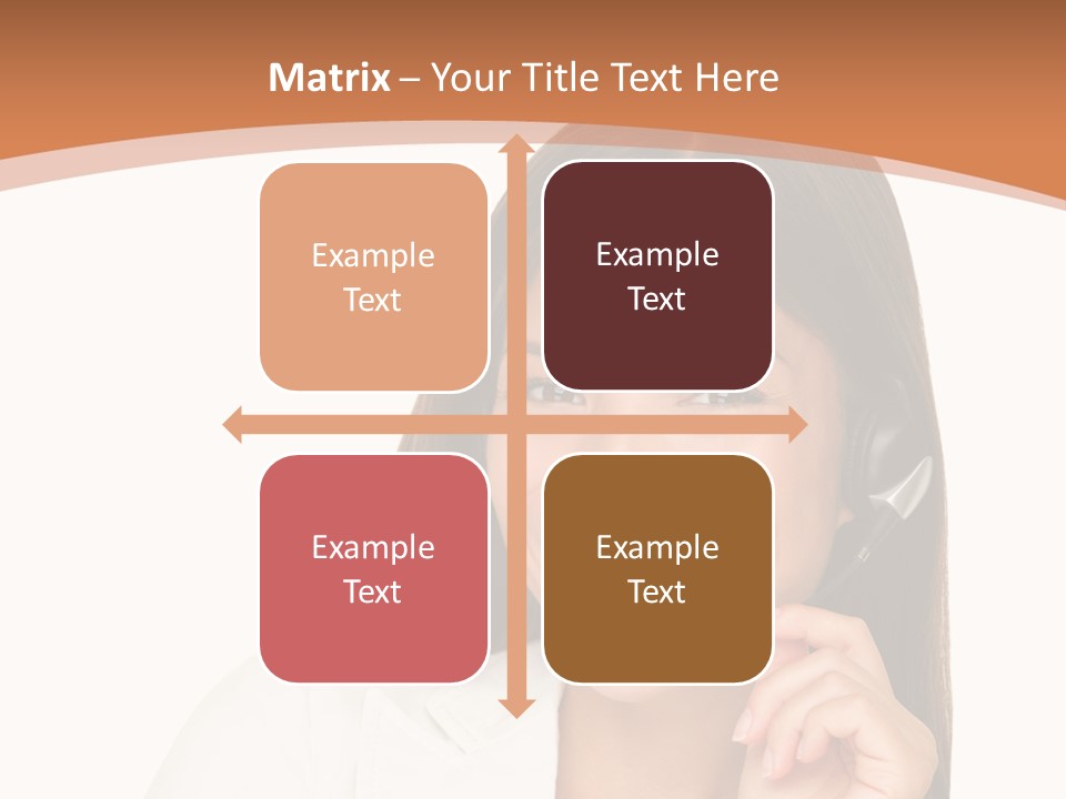 Business Isolated Working PowerPoint Template