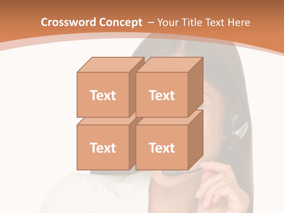 Business Isolated Working PowerPoint Template