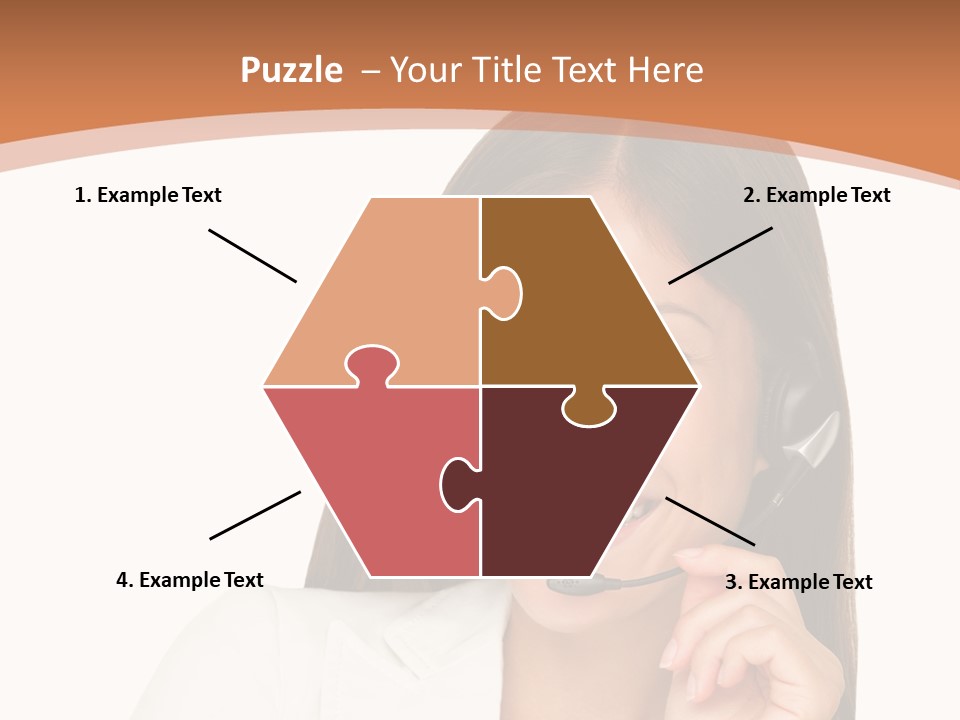 Business Isolated Working PowerPoint Template