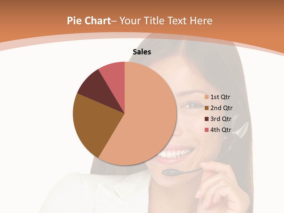 Business Isolated Working PowerPoint Template