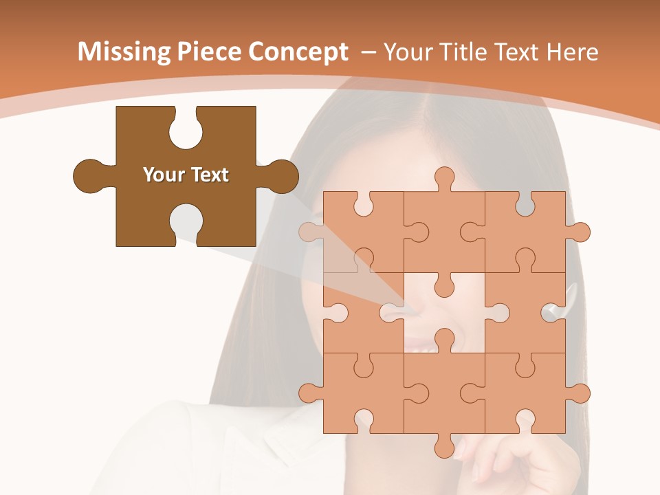 Business Isolated Working PowerPoint Template