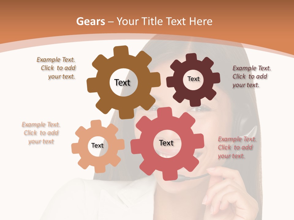 Business Isolated Working PowerPoint Template