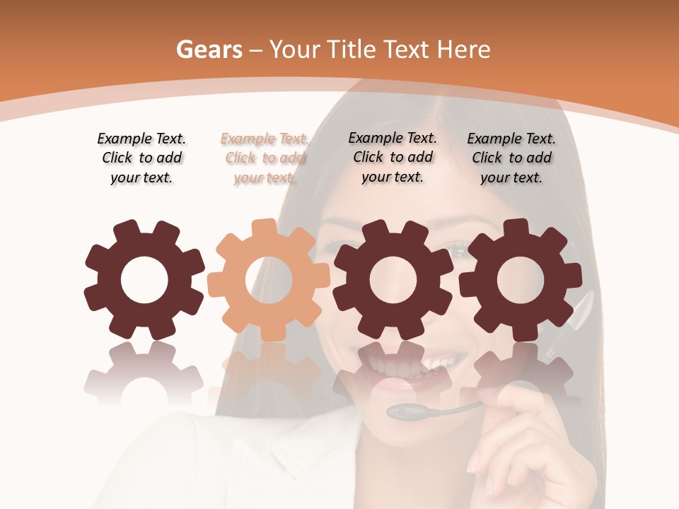 Business Isolated Working PowerPoint Template