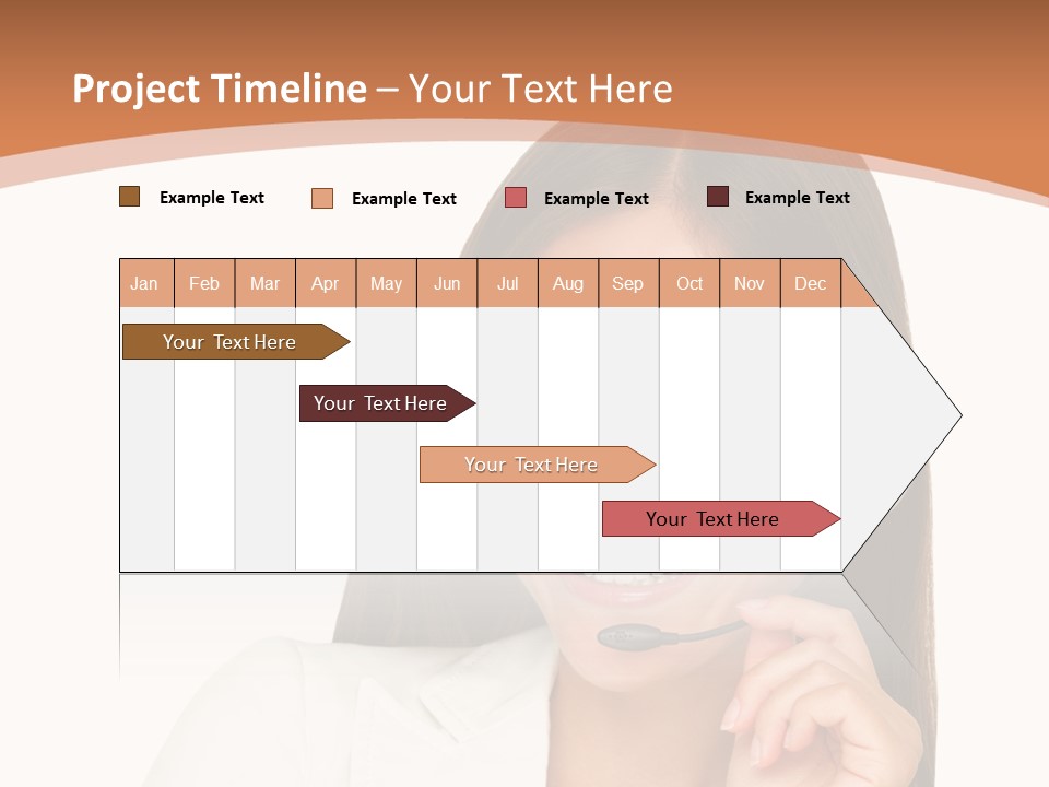 Business Isolated Working PowerPoint Template