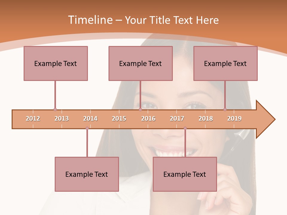 Business Isolated Working PowerPoint Template