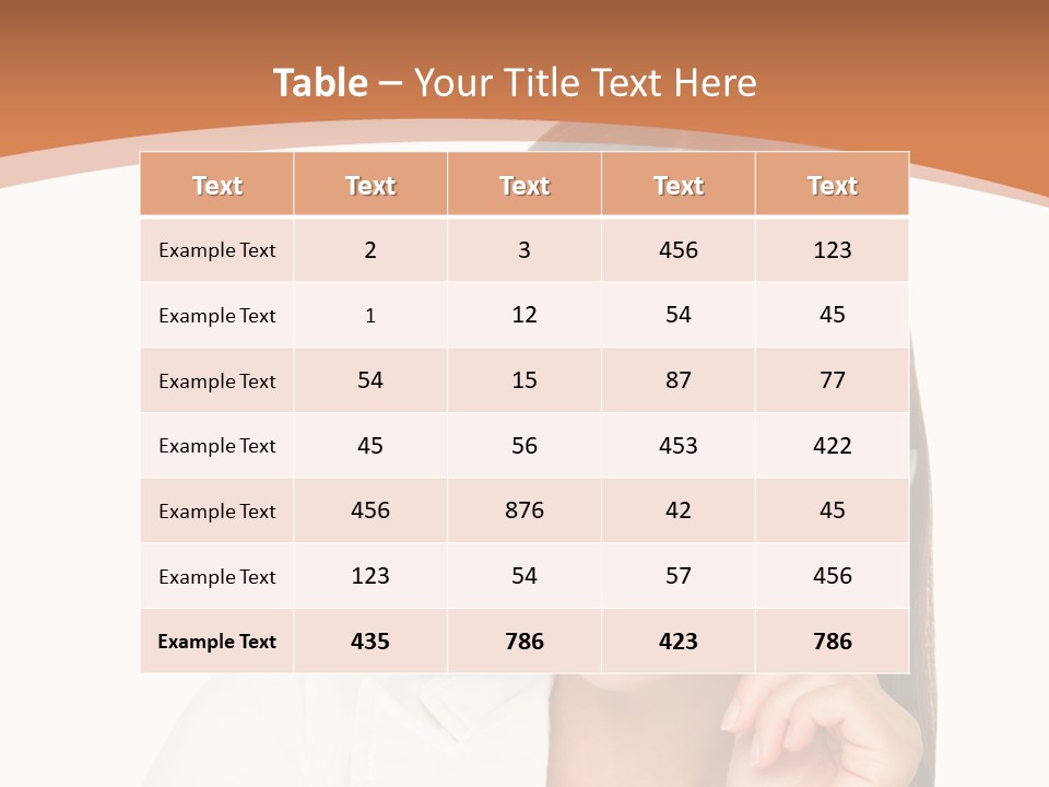 Business Isolated Working PowerPoint Template