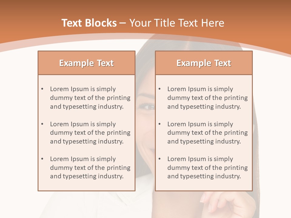 Business Isolated Working PowerPoint Template