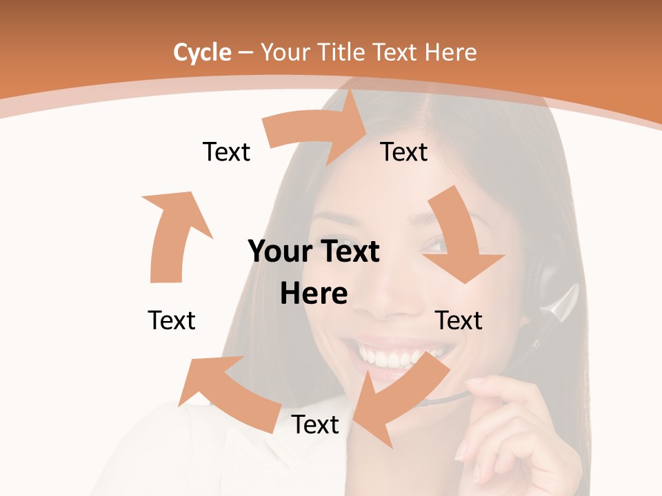 Business Isolated Working PowerPoint Template