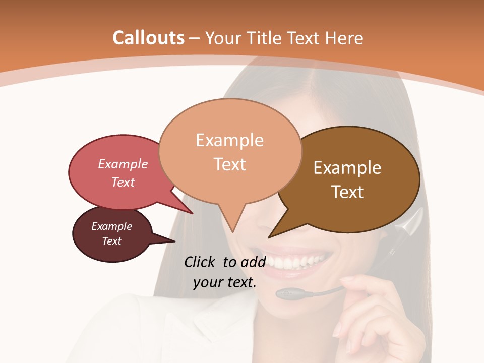 Business Isolated Working PowerPoint Template