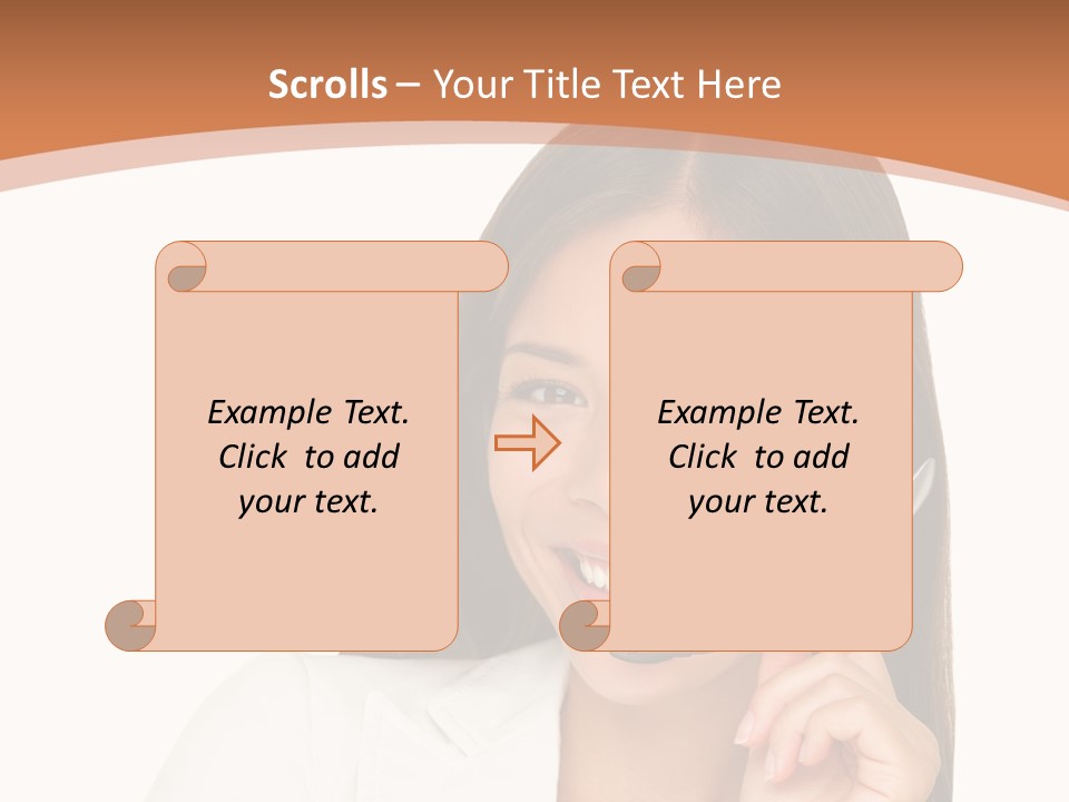Business Isolated Working PowerPoint Template