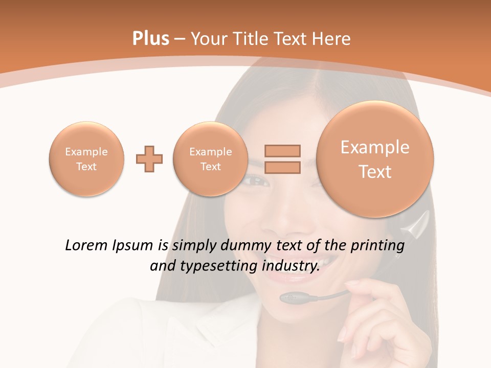 Business Isolated Working PowerPoint Template