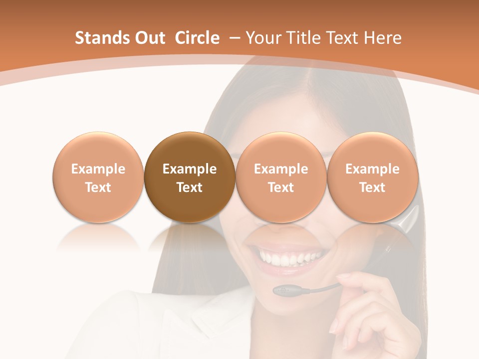 Business Isolated Working PowerPoint Template