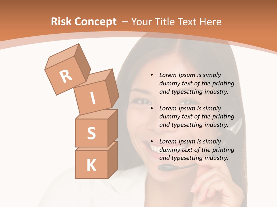 Business Isolated Working PowerPoint Template