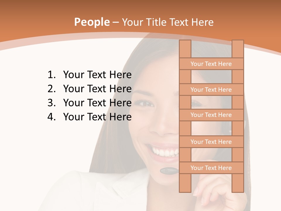 Business Isolated Working PowerPoint Template